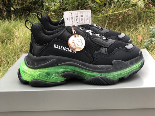Paris Family_ Dad_s air cushion_ black and green color matching_ full code shipment 35--46-063c35e9